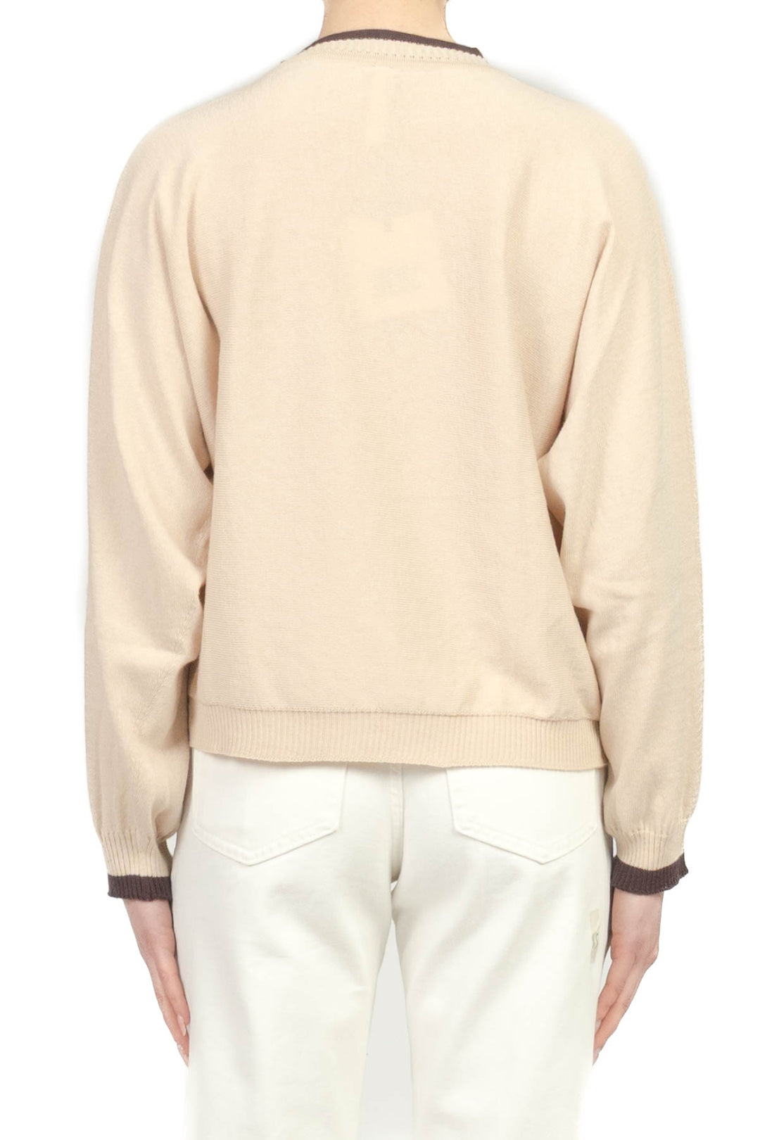 Tensione In - Maglia girocollo contrasto Art. P6HMJ26A459