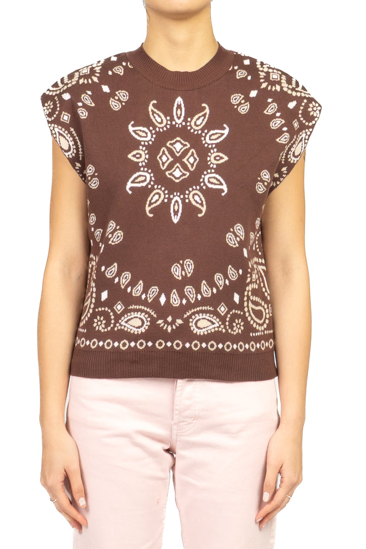 Tensione In - Gilet fantasia bandana Art. P6HMT05A459