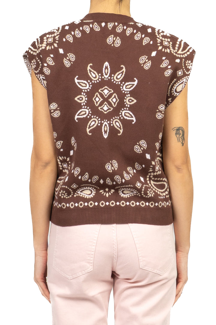 Tensione In - Gilet fantasia bandana Art. P6HMT05A459