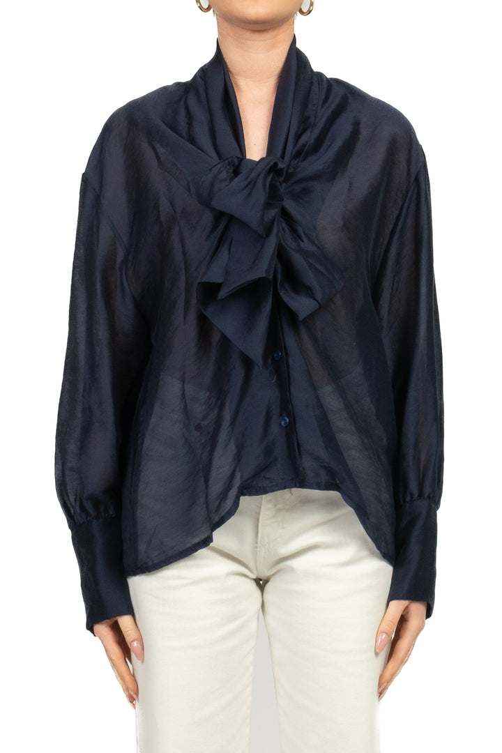 Tensione In - Camicia con fiocco Art. PE260140