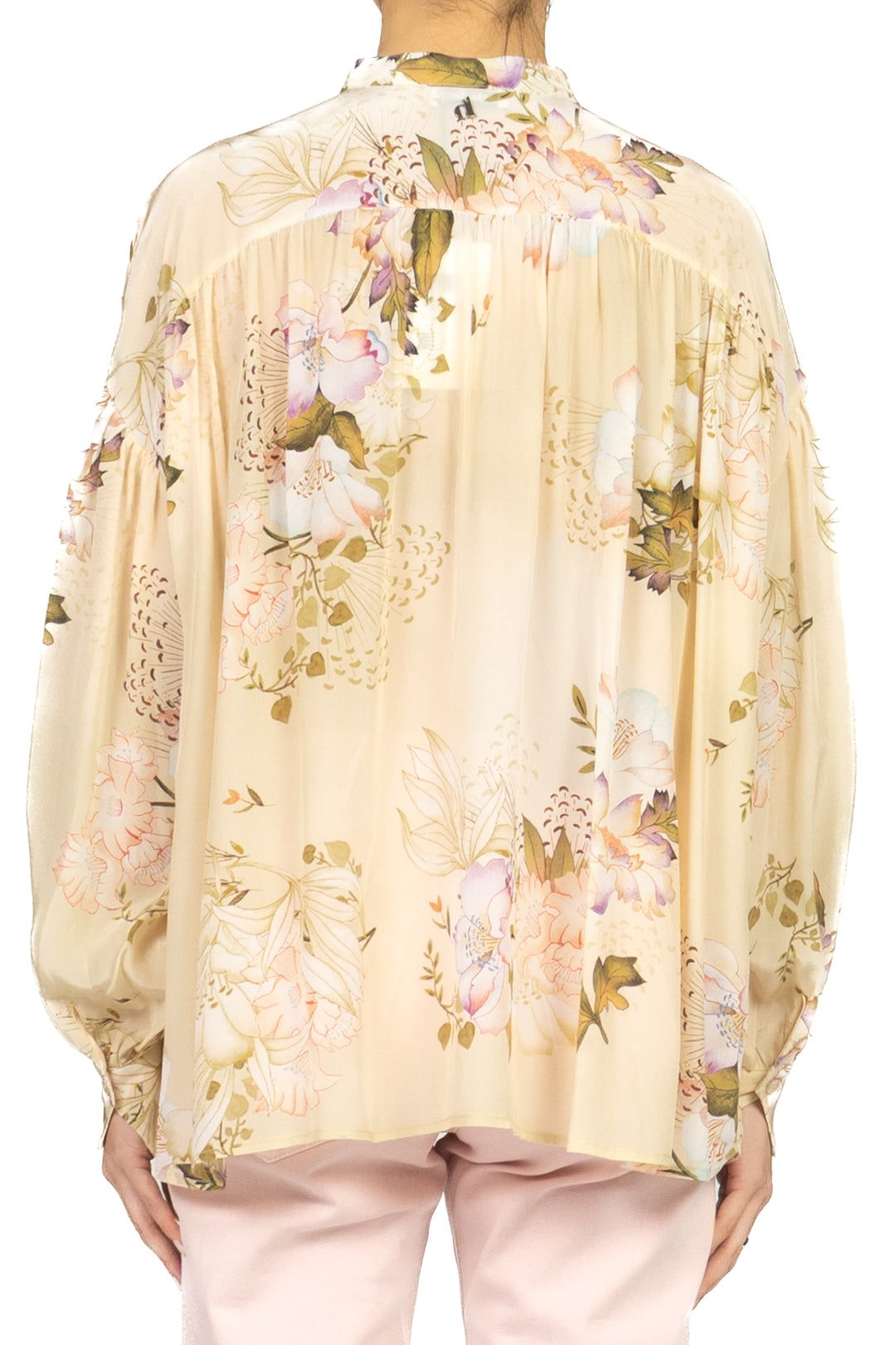 Dixie - Camicia coreana fantasia floreale Art. CEEB1PF