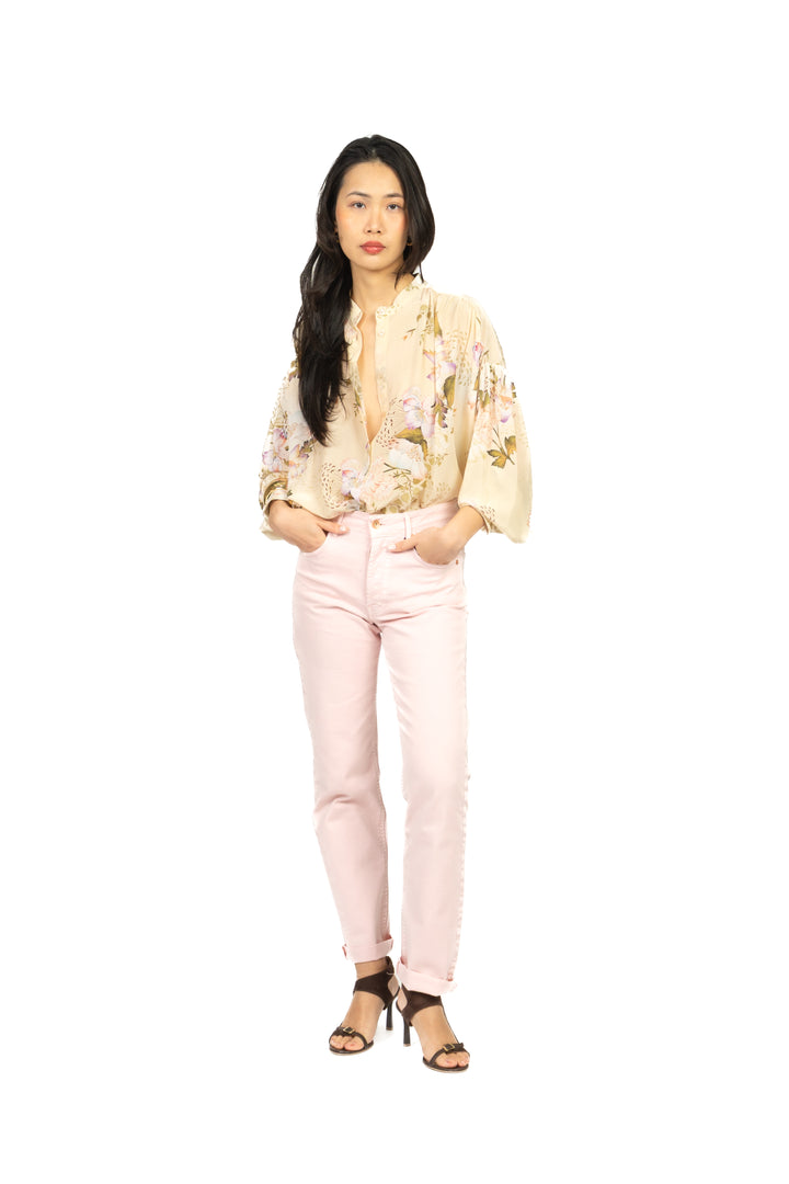 Dixie - Camicia coreana fantasia floreale Art. CEEB1PF