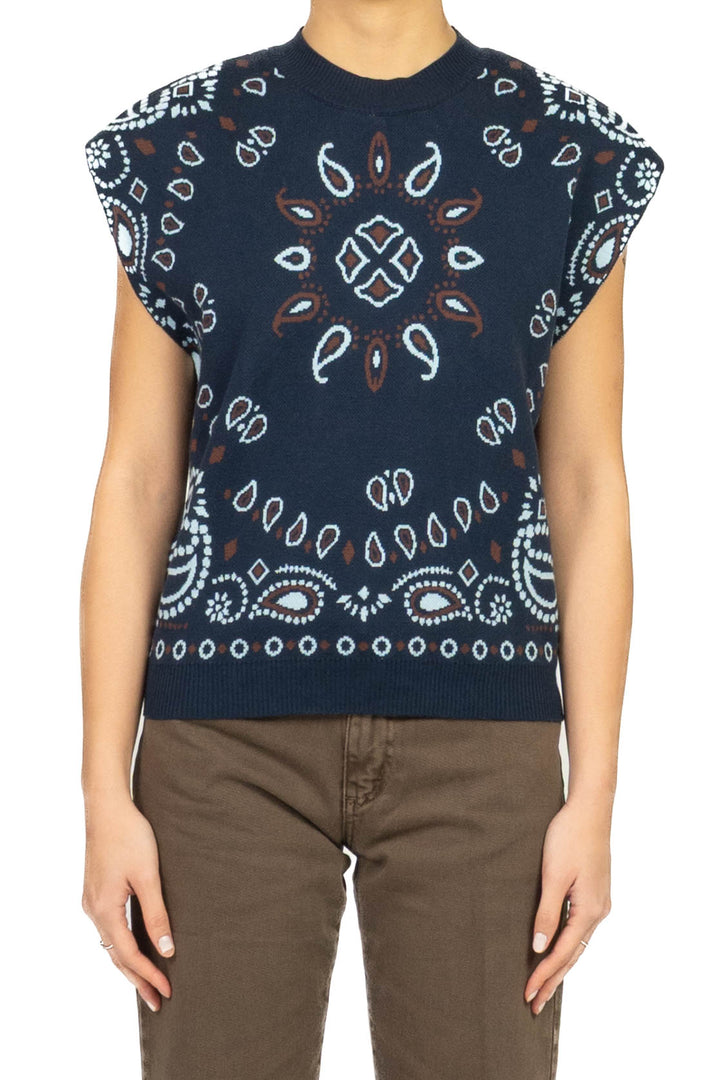 Tensione In - Gilet fantasia bandana Art. P6HMT05A459