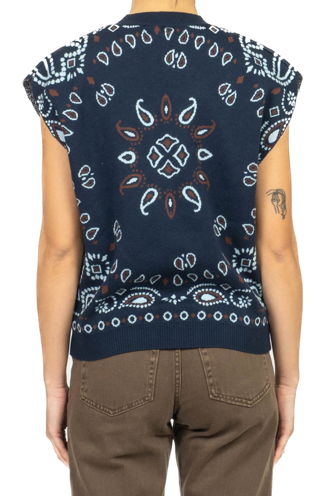 Tensione In - Gilet fantasia bandana Art. P6HMT05A459