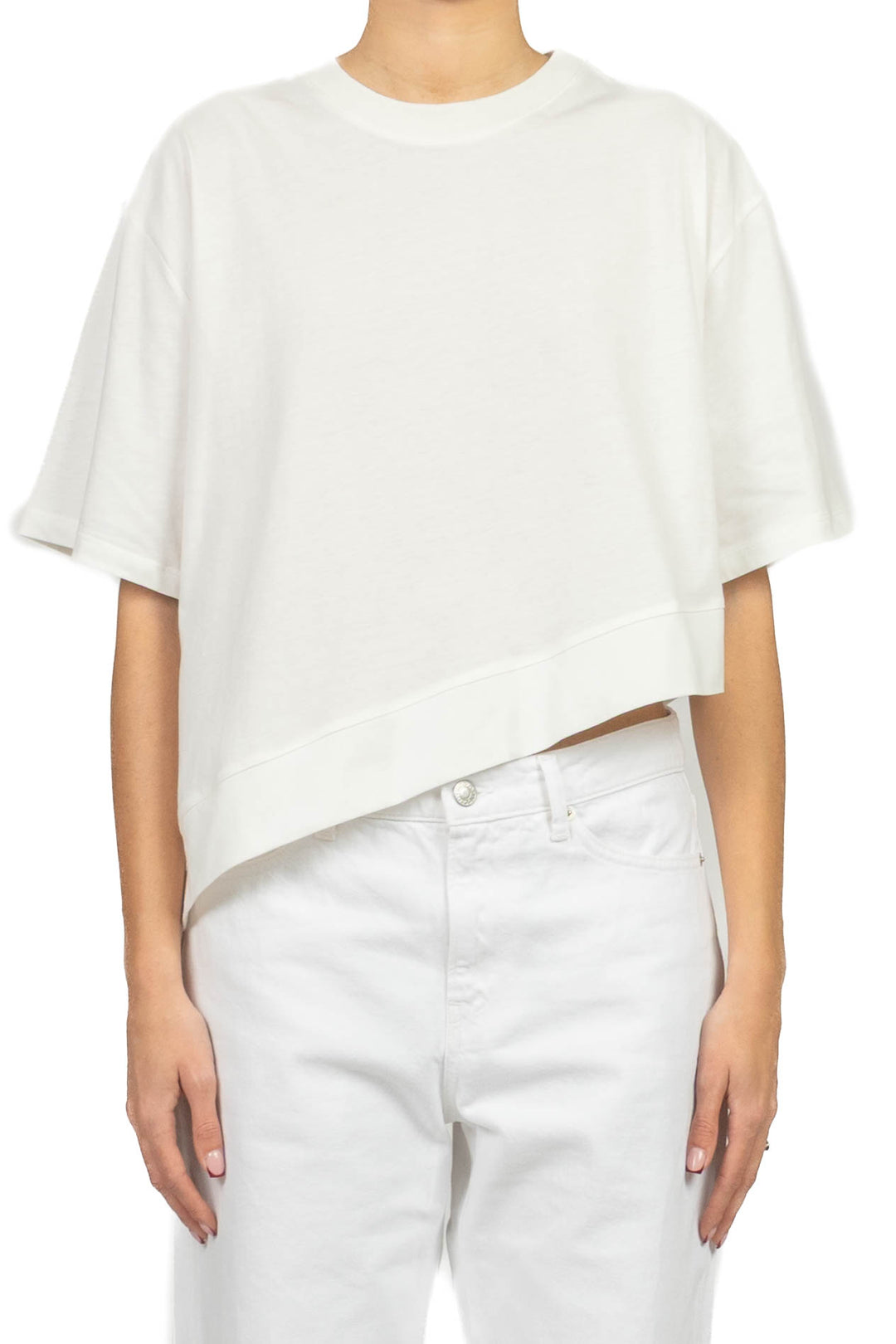Vicolo - T-Shirt basic asimmetrica Art. UAB0281