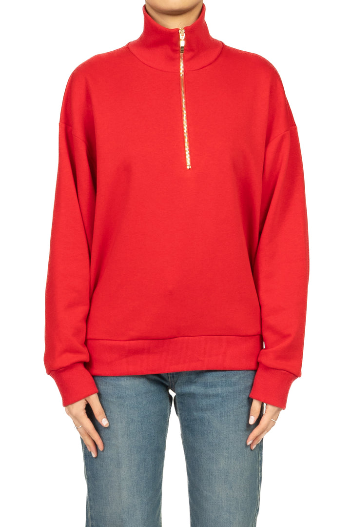 Tensione In - Felpa mezzo collo con zip  Art. 26M3693