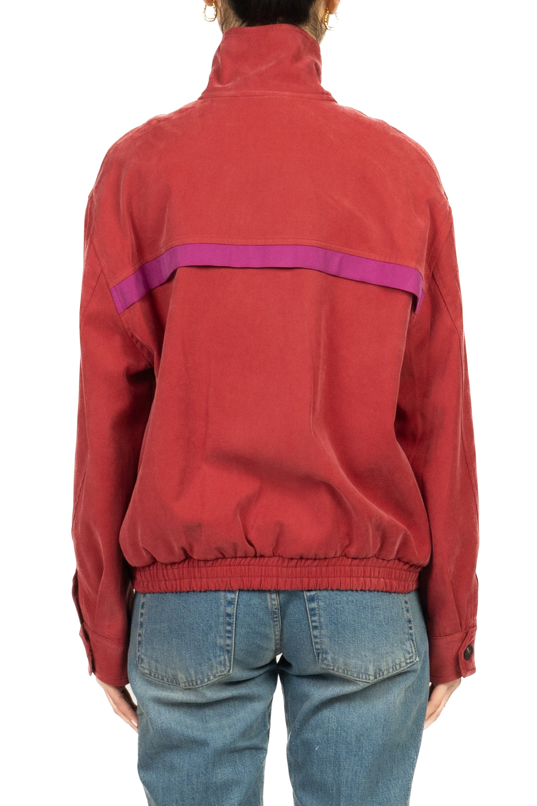 Tensione In - Bomber bicolore mano pesca Art. 26B4386