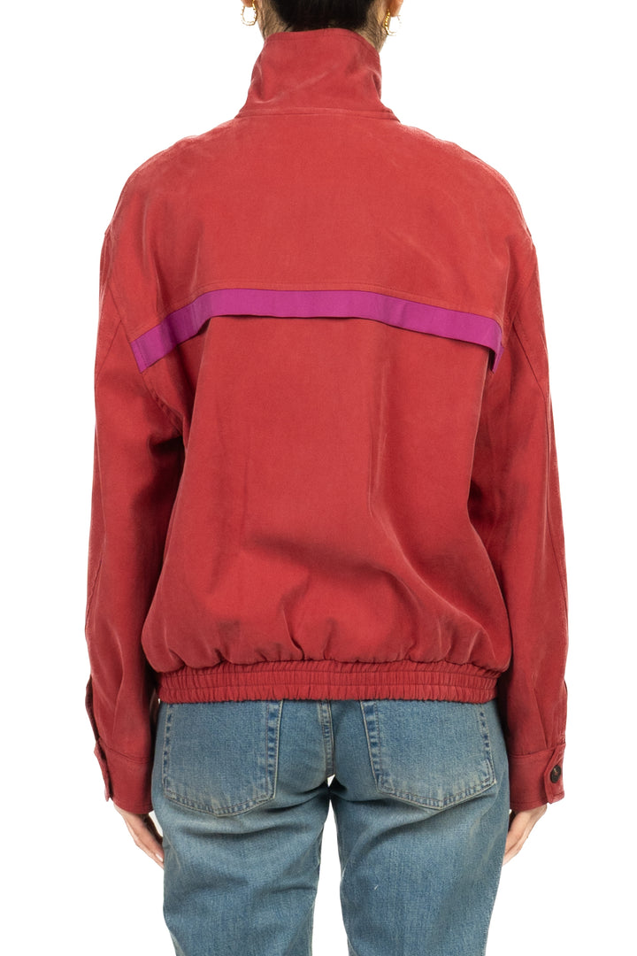 Tensione In - Bomber bicolore mano pesca Art. 26B4386