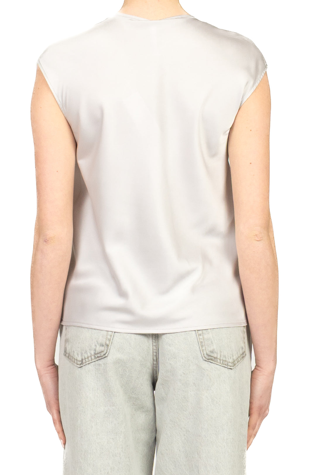 Imperial - Blusa in satin scollo v Art. REH0LDG