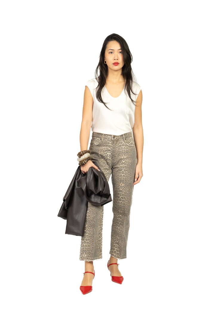 Imperial - Blusa in satin scollo v Art. REH0LDG