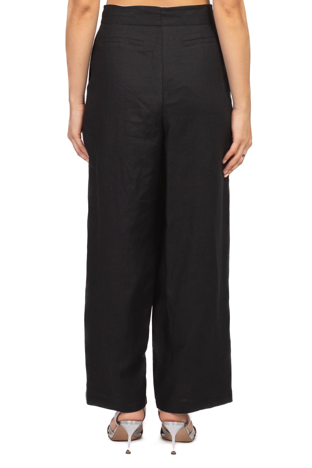 Tensione In - Pantalone in lino con pinces Art. 26P5195