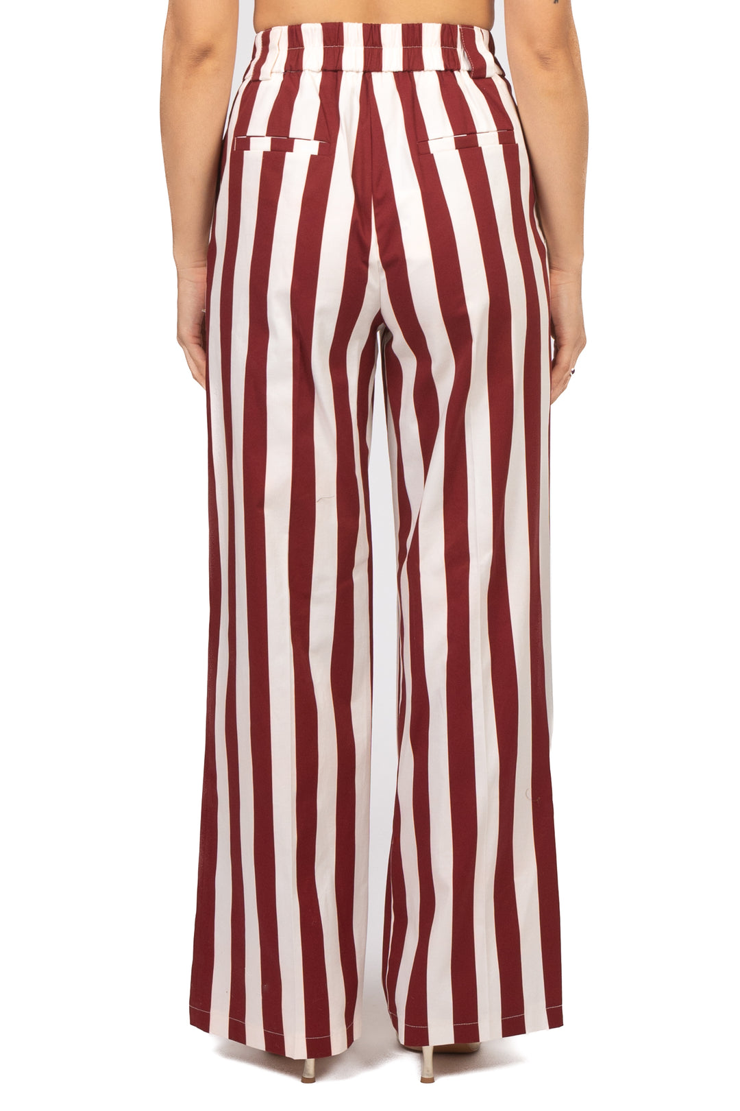 Tensione In - Pantalone rigato gamba dritta Art. 26P5318