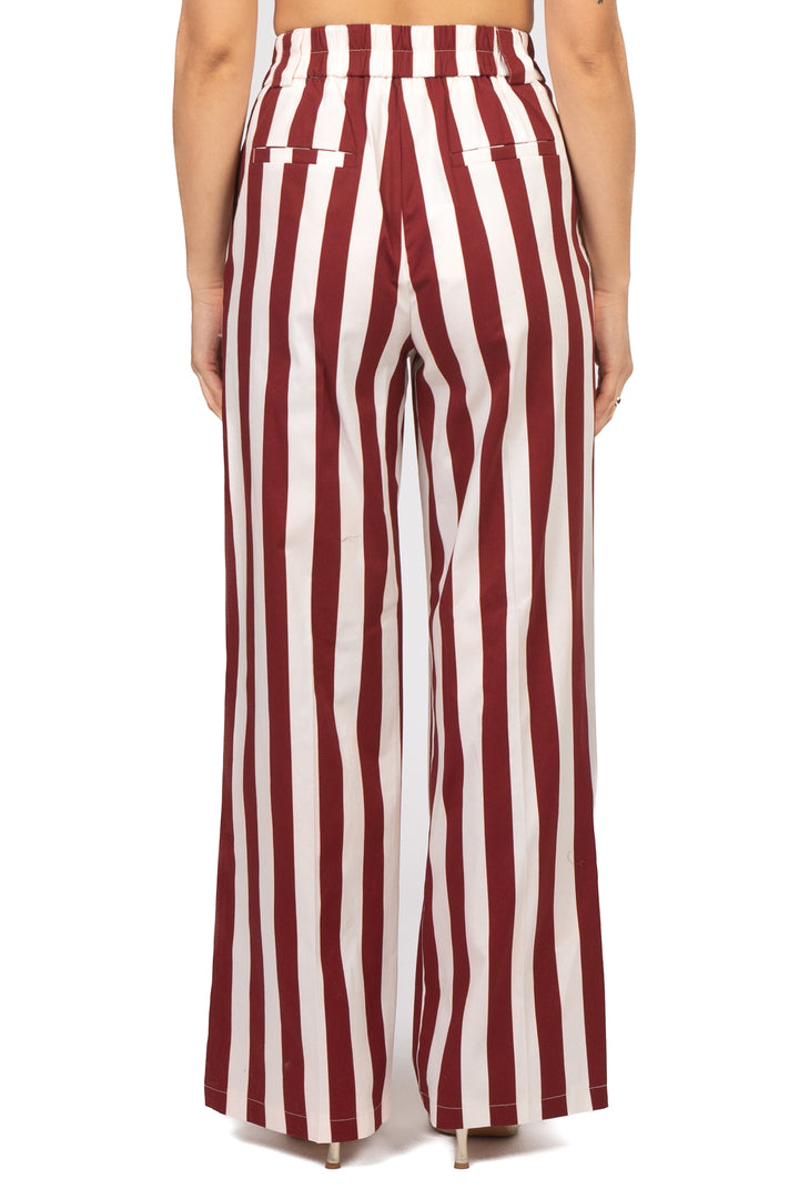 Tensione In - Pantalone rigato gamba dritta Art. 26P5318