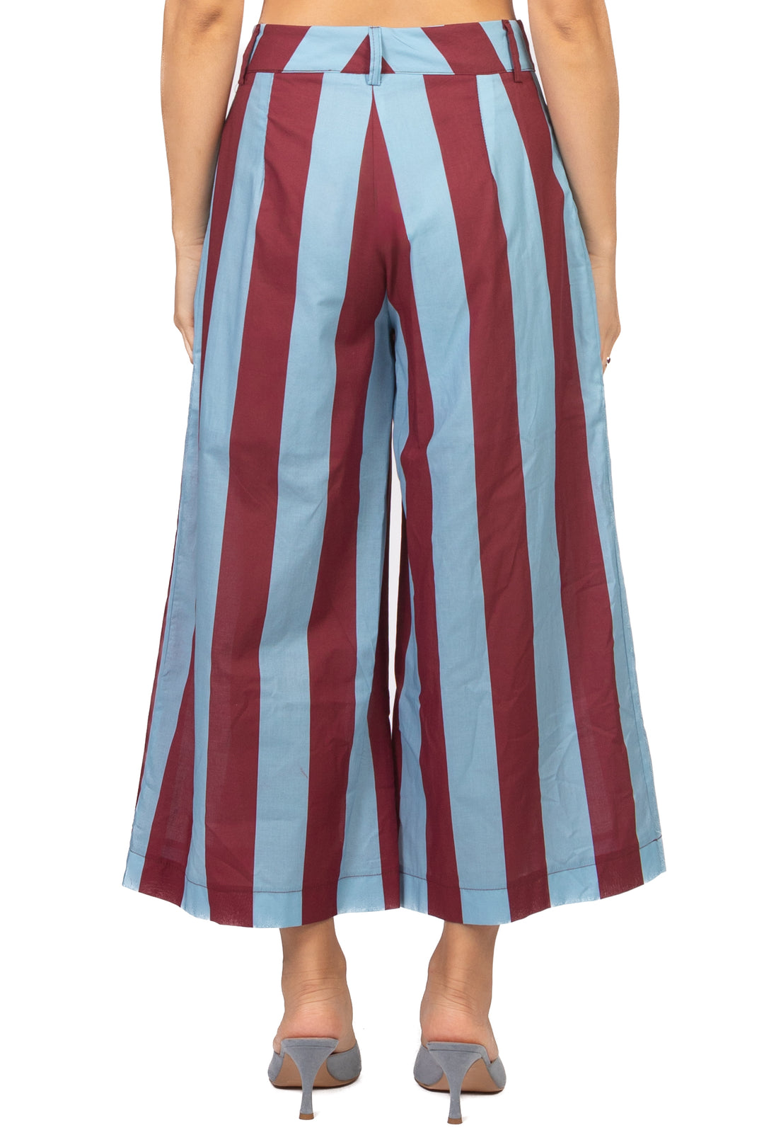 Tensione In - Pantalone crop rigato Art. PE260286