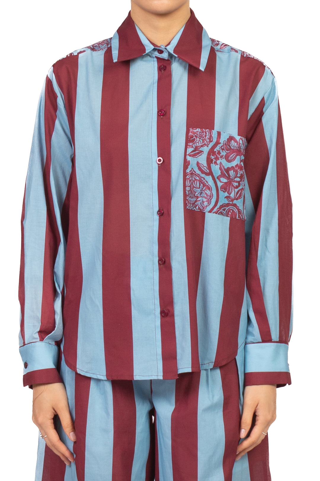 Tensione In - Camicia doppia fantasia Art. PE260285