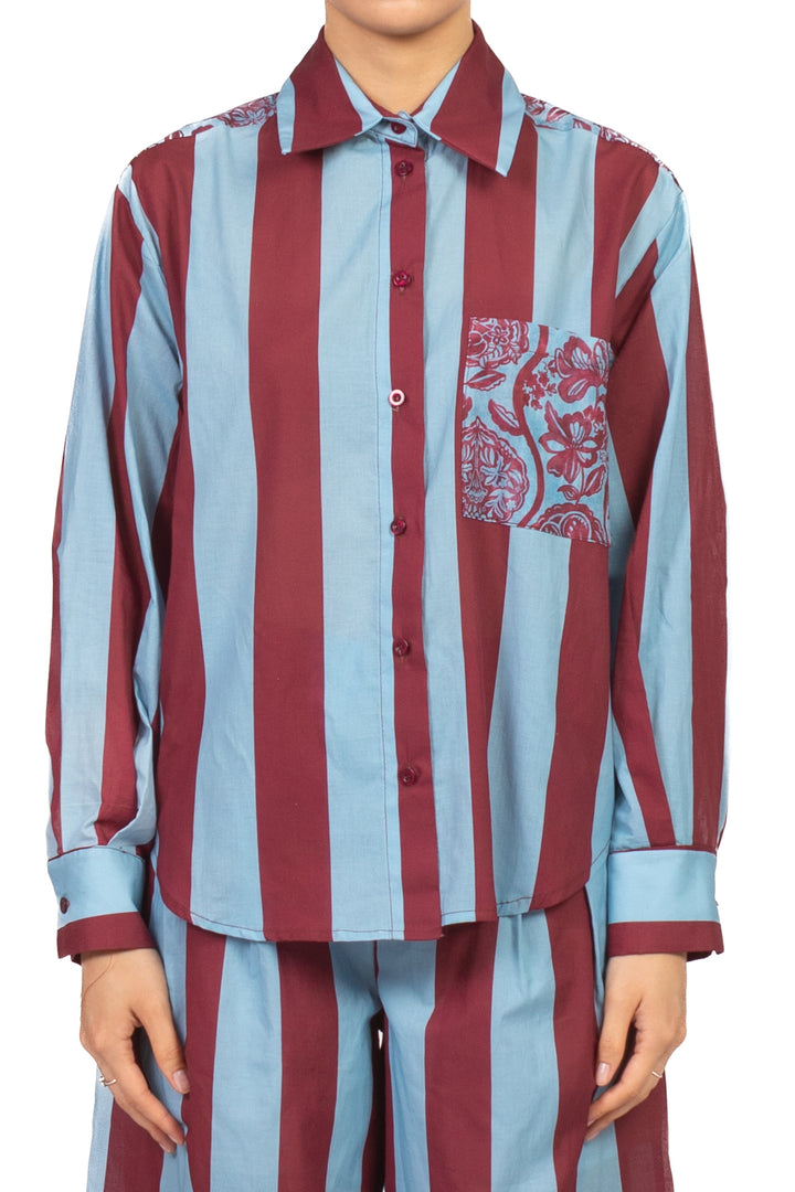 Tensione In - Camicia doppia fantasia Art. PE260285