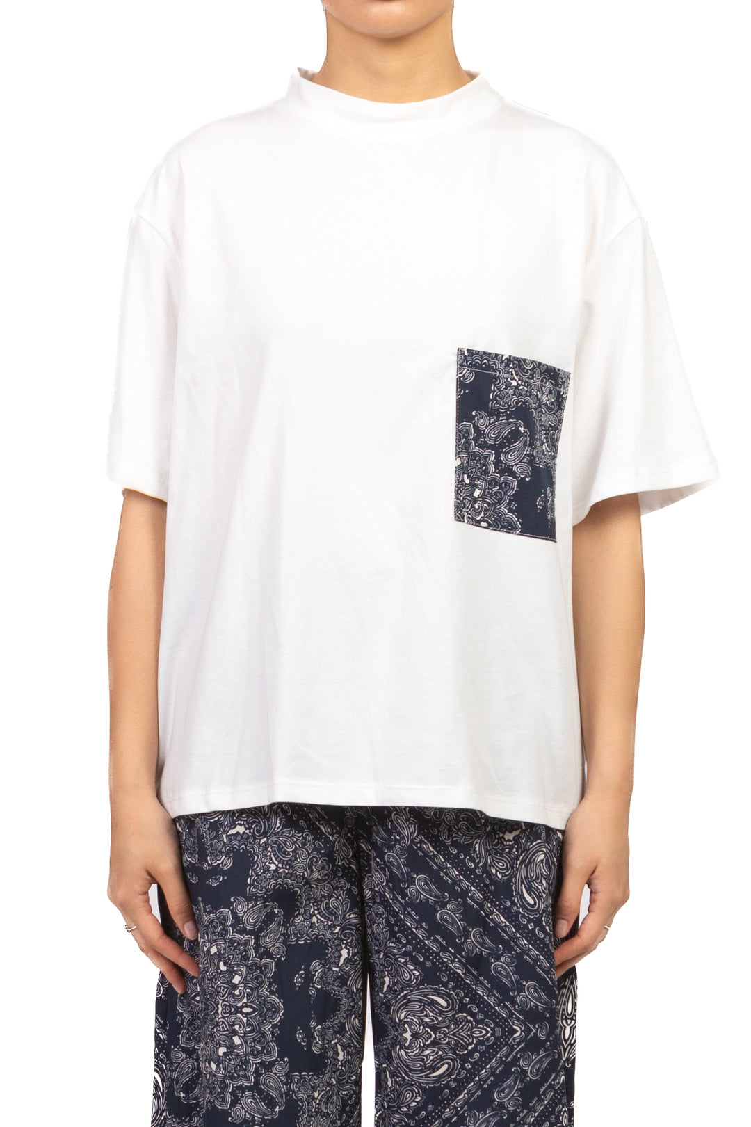 Tensione In - T-Shirt taschino fantasia bandana Art. PE260291