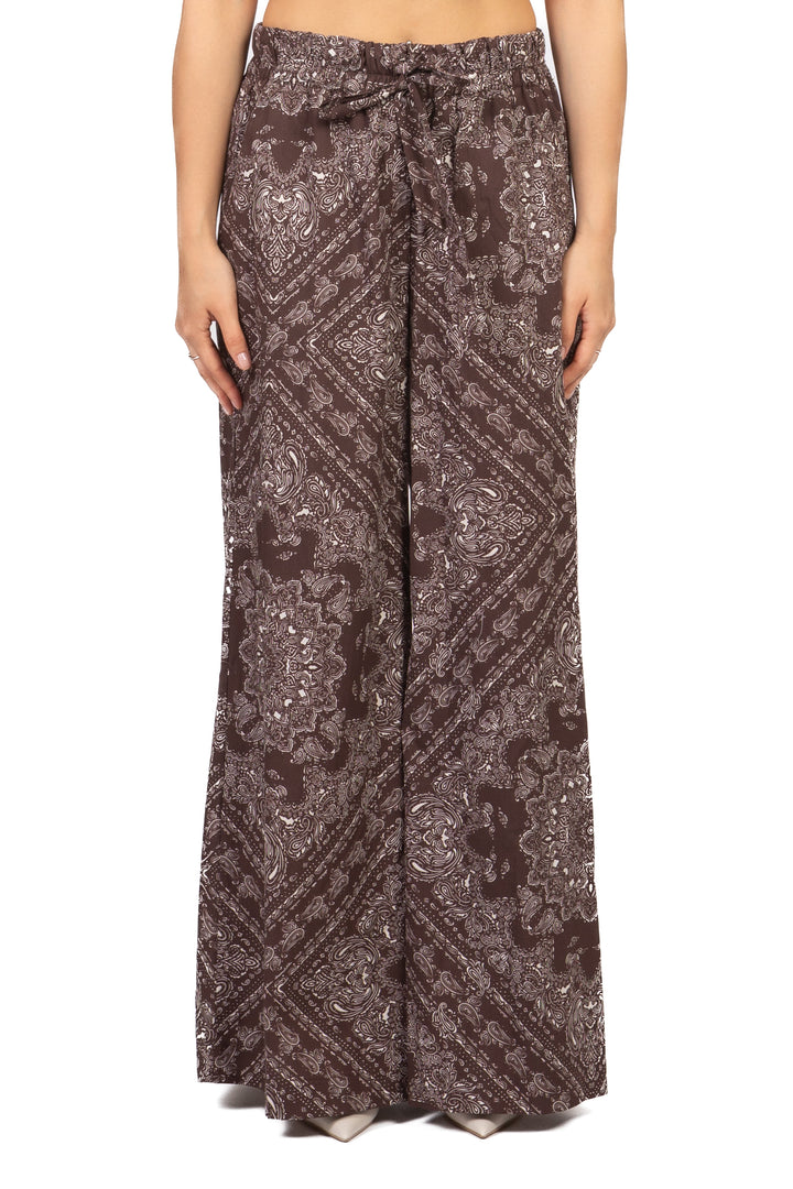 Tensione In - Pantalone palazzo fantasia bandana Art. PE260288
