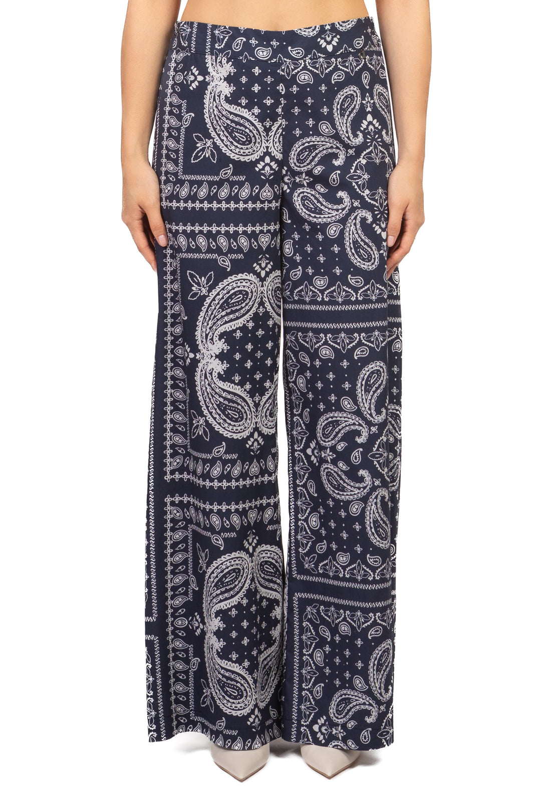 Dixie - Pantalone fantasia bandana palazzo Art. PDH91VS