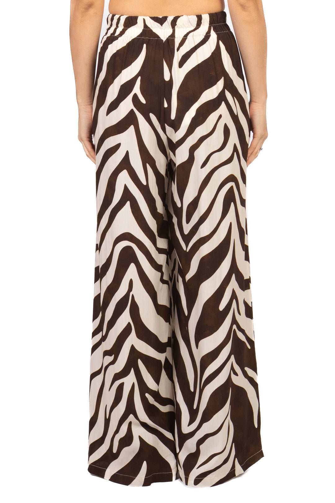 Tensione In - Pantalone palazzo zebrato Art. PE260273