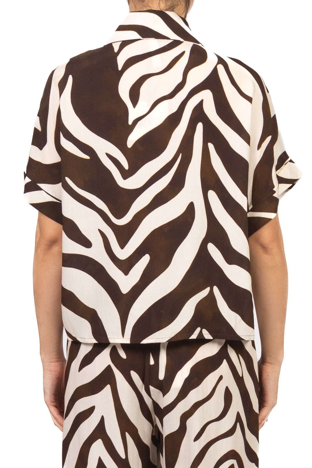 Tensione In - Camicia fantasia zebrata Art. PE260277