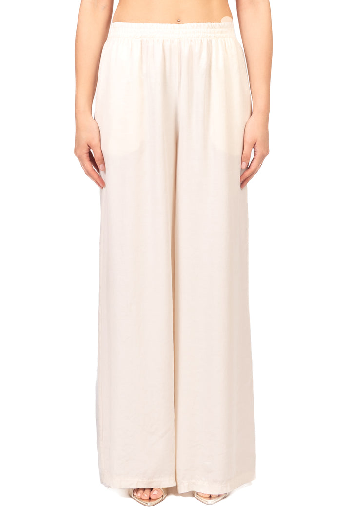 Tensione In - Pantalone palazzo in cupro Art. 56110LO2