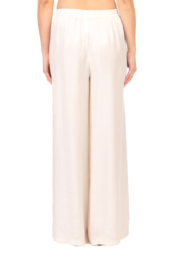 Tensione In - Pantalone palazzo in cupro Art. 56110LO2