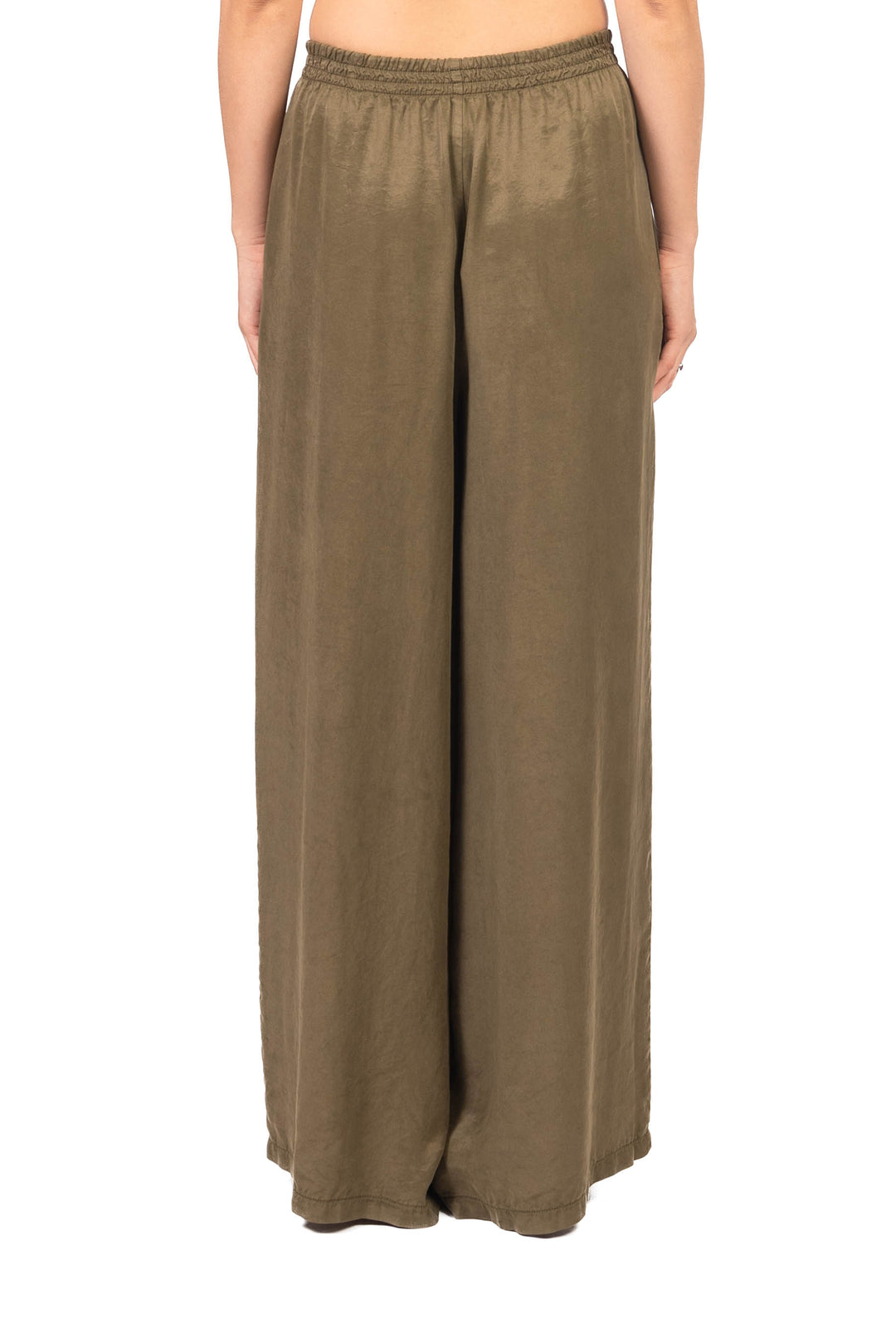 Tensione In - Pantalone palazzo in cupro Art. 56110LO2
