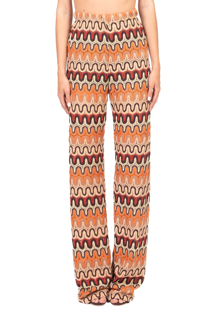 Vicolo - Pantalone fantasia traforato Art. TAB2569