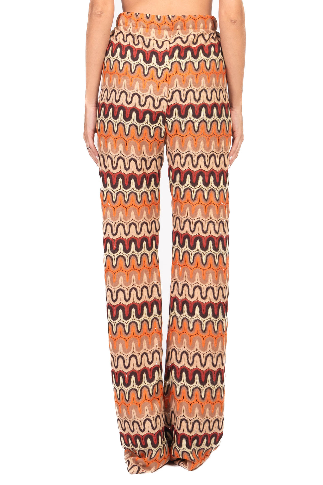 Vicolo - Pantalone fantasia traforato Art. TAB2569