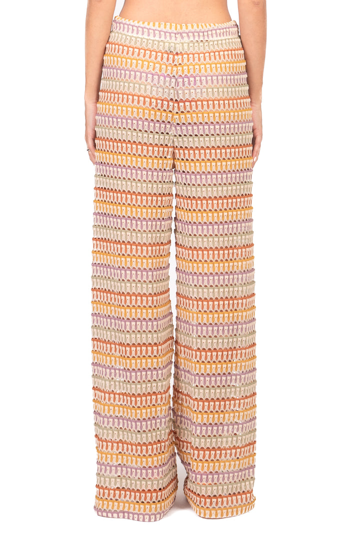 Vicolo - Pantalone palazzo traforato Art. TAB2689/TAB2398