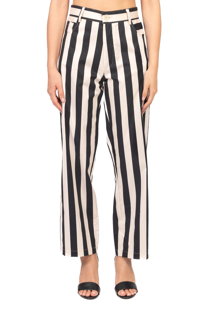 Tensione In - Pantalone rigato Art. ZR1718