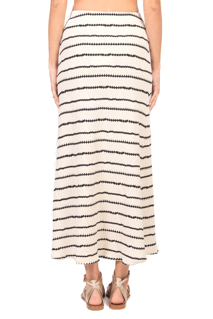 Tensione In - Gonna crochet rigata Art. PE260268