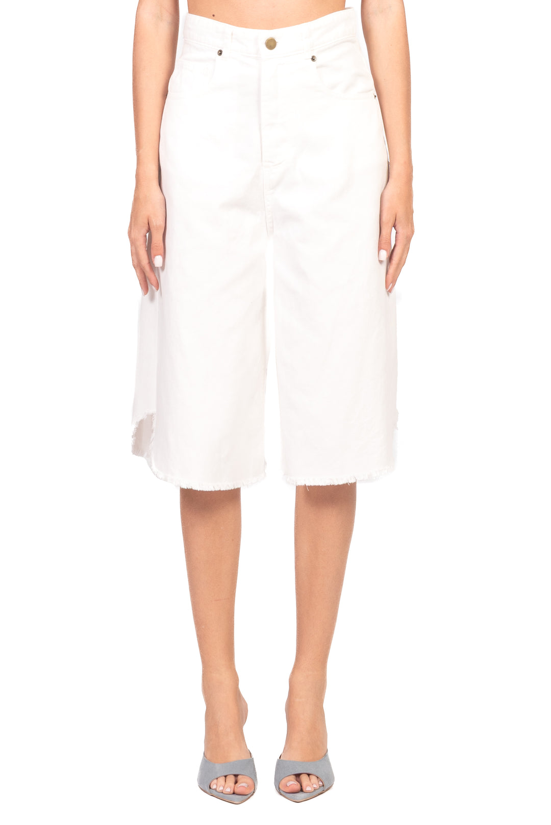 Tensione In - Bermuda jeans sfrangiato Art. ZP1691