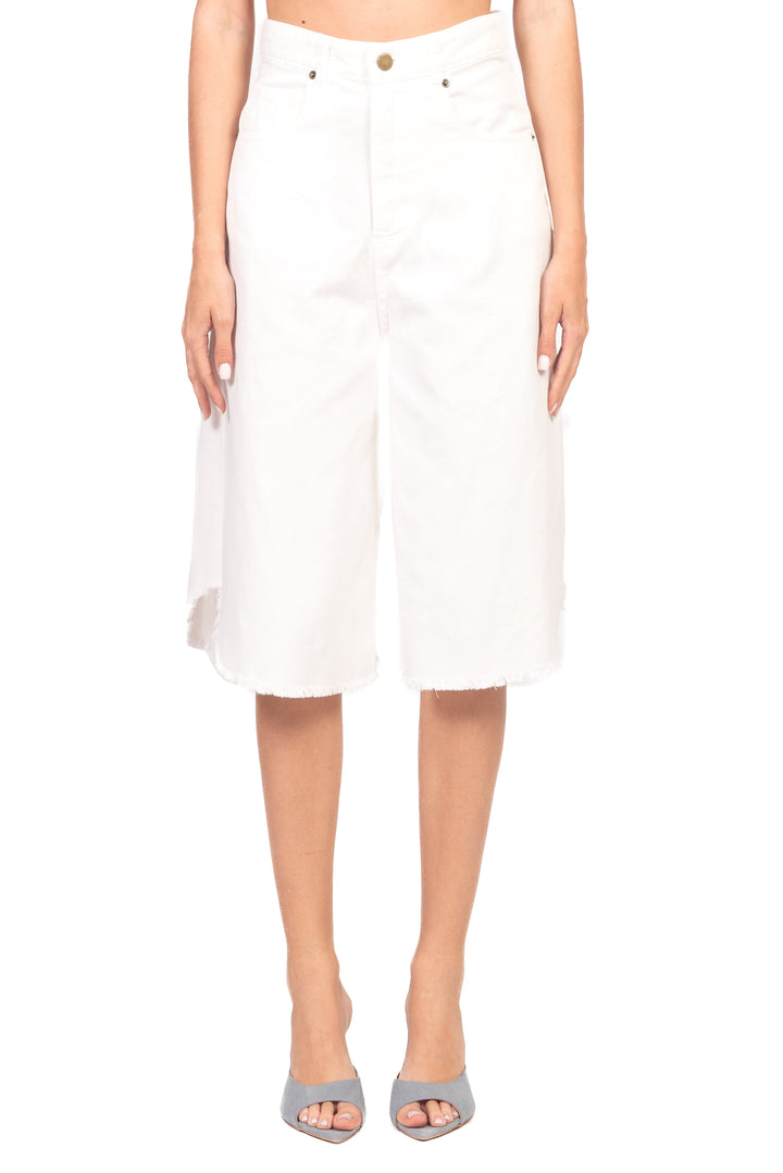 Tensione In - Bermuda jeans sfrangiato Art. ZP1691