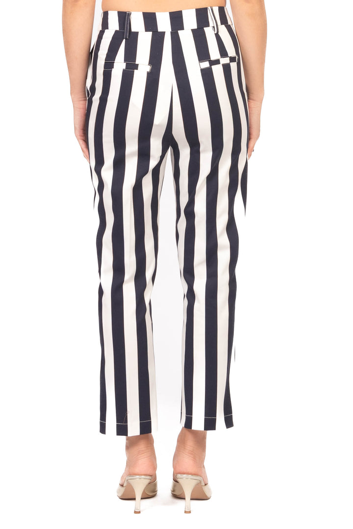Tensione In - Pantalone sigaretta rigato Art. 26P5319