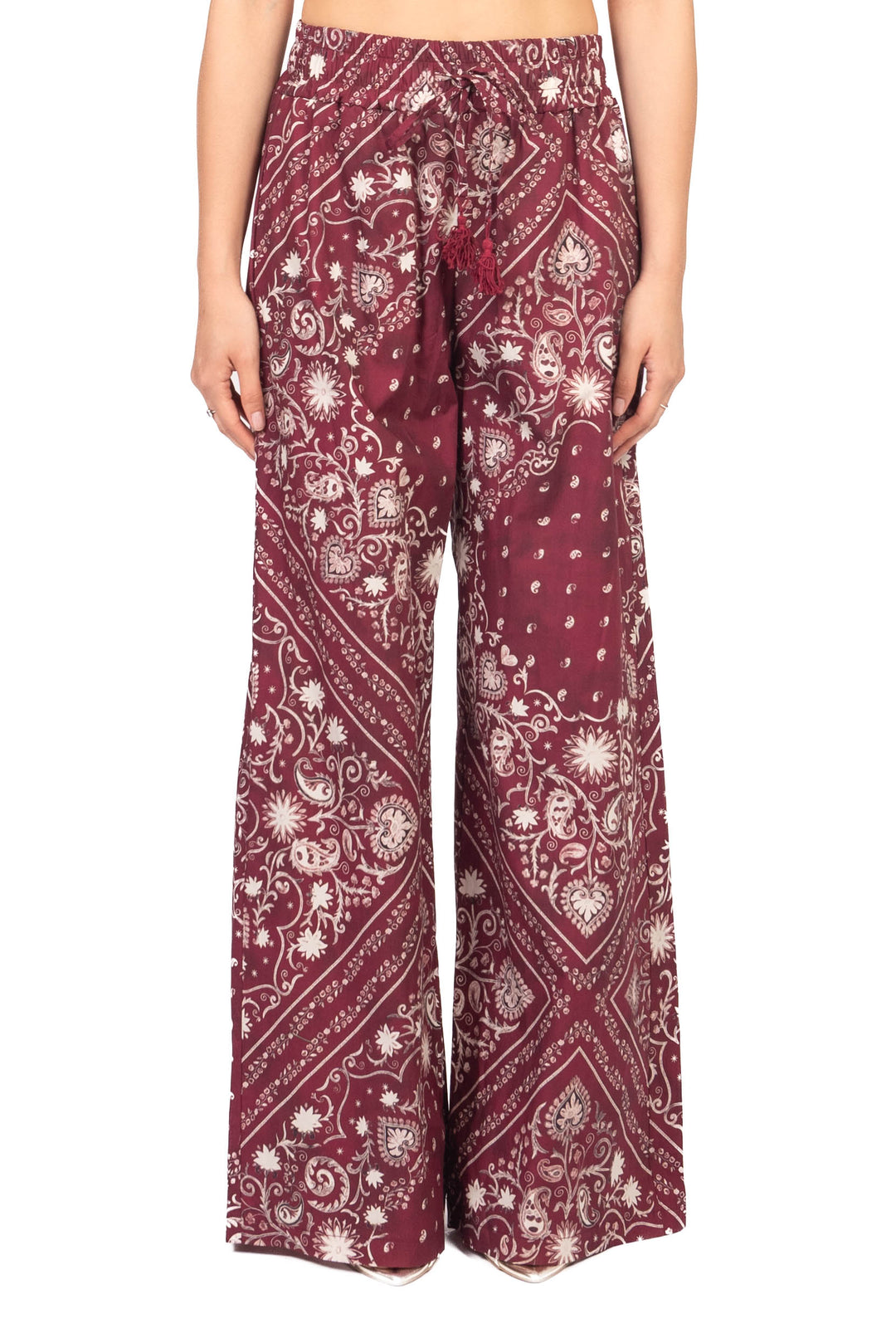 Tensione In - Pantalone coulisse stampa bandana Art. 39487