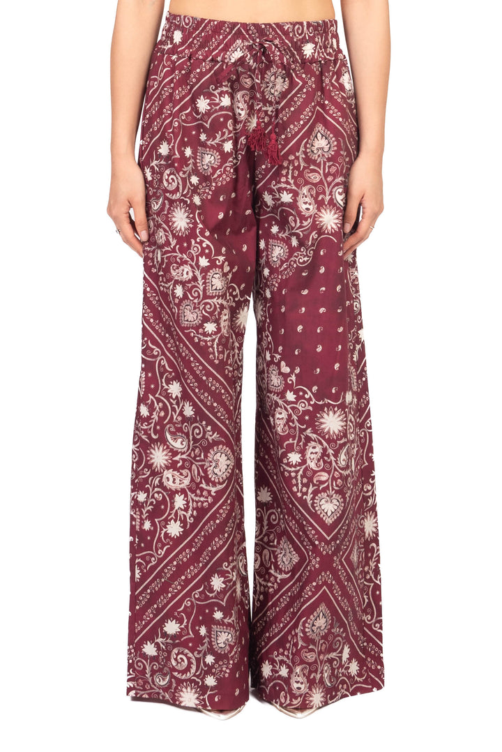 Tensione In - Pantalone coulisse stampa bandana Art. 39487