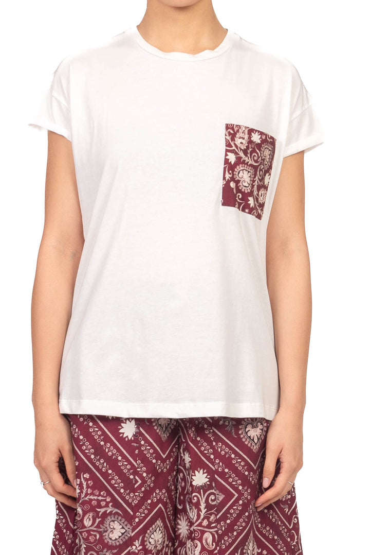 Tensione In - T-Shirt con taschino bandana Art. 39473