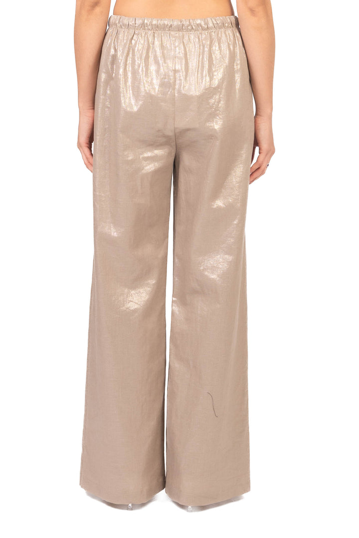 Tensione In - Pantalone palazzo spalmato Art. S26PG61