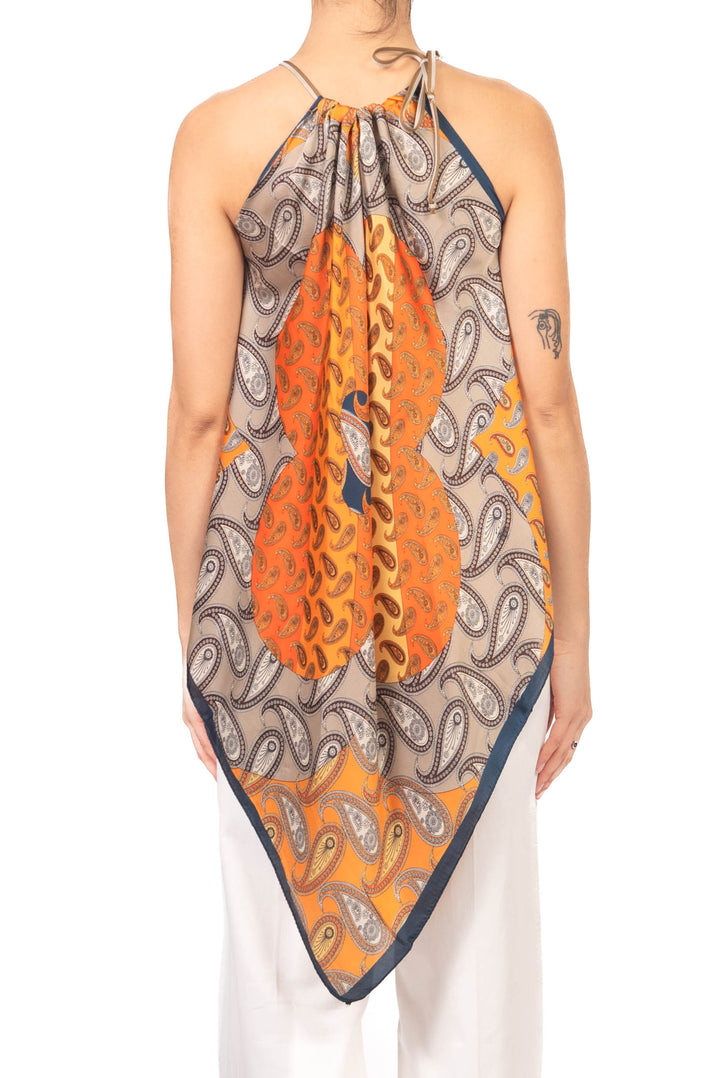 Vicolo - Top fazzoletto stampa bandana Art. TAB2632