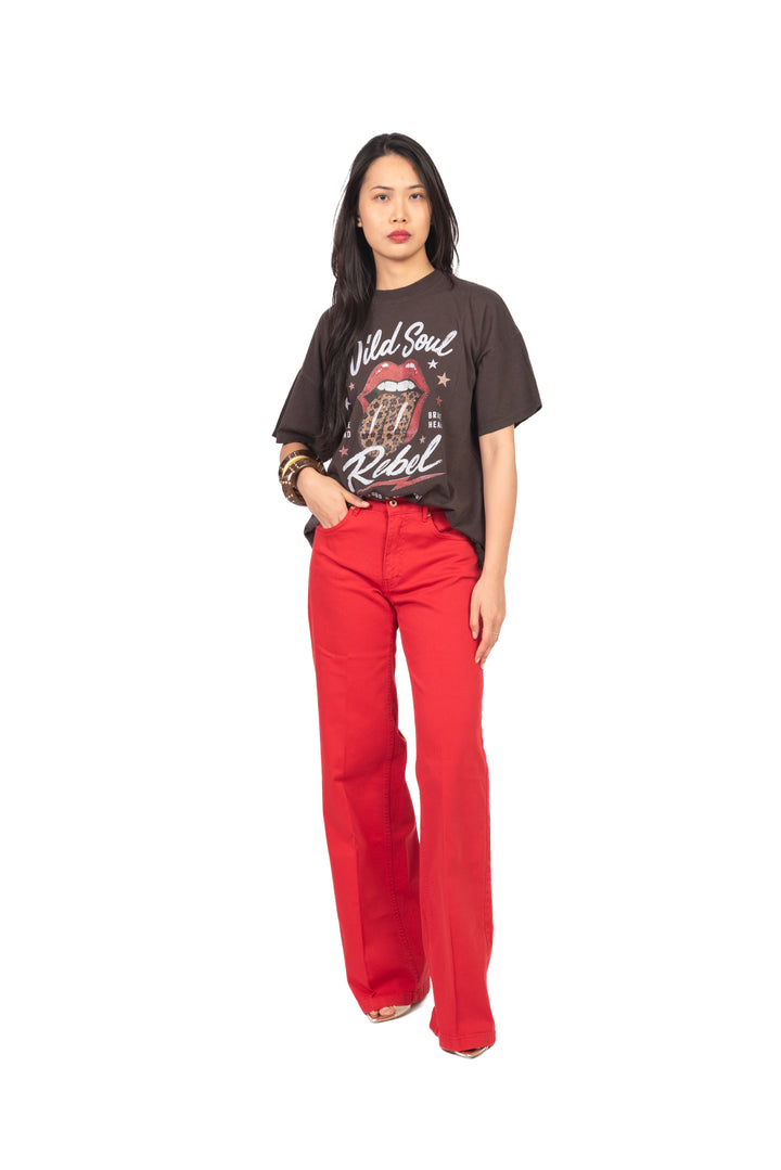 Vicolo - T-Shirt stampa "Wild Soul" Art. RAB0948