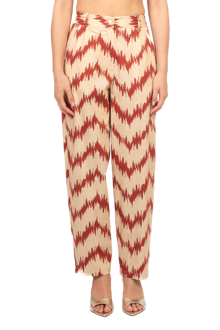 Imperial - Pantalone crop fantasia Art. P9990145V