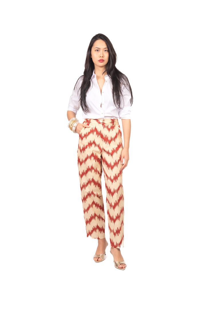 Imperial - Pantalone crop fantasia Art. P9990145V