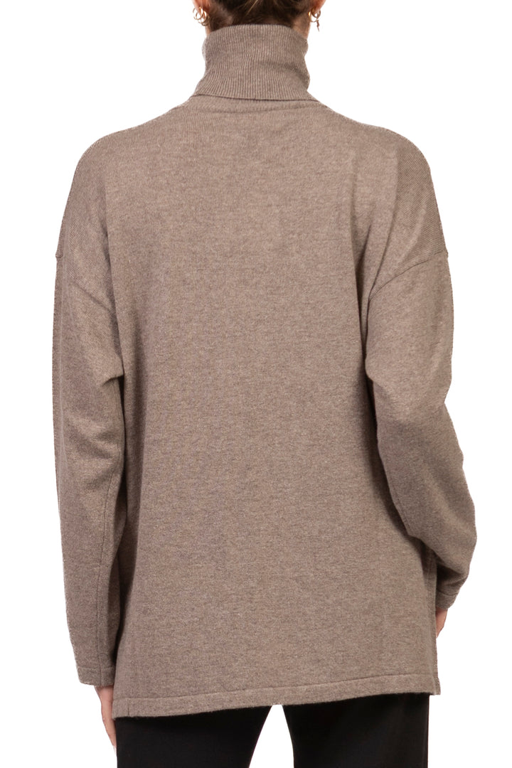 Kontatto - Maglia collo alto incrociata Art. 3M1939NI