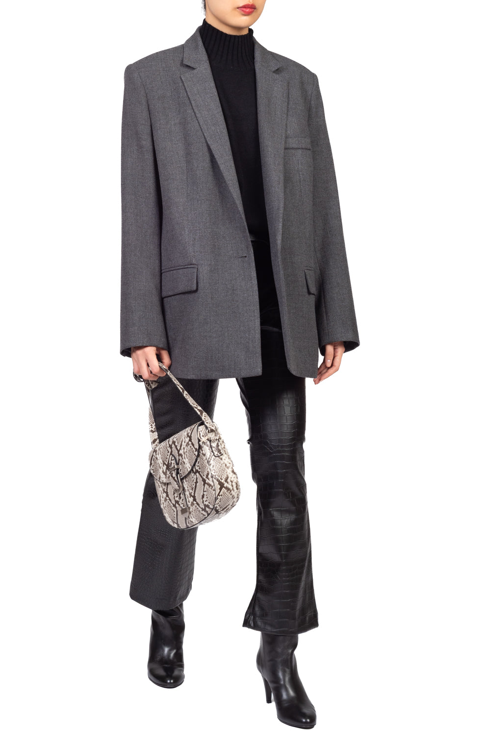 Have One - Pantalone trombetta ecopelle cocco Art. PVS-R345