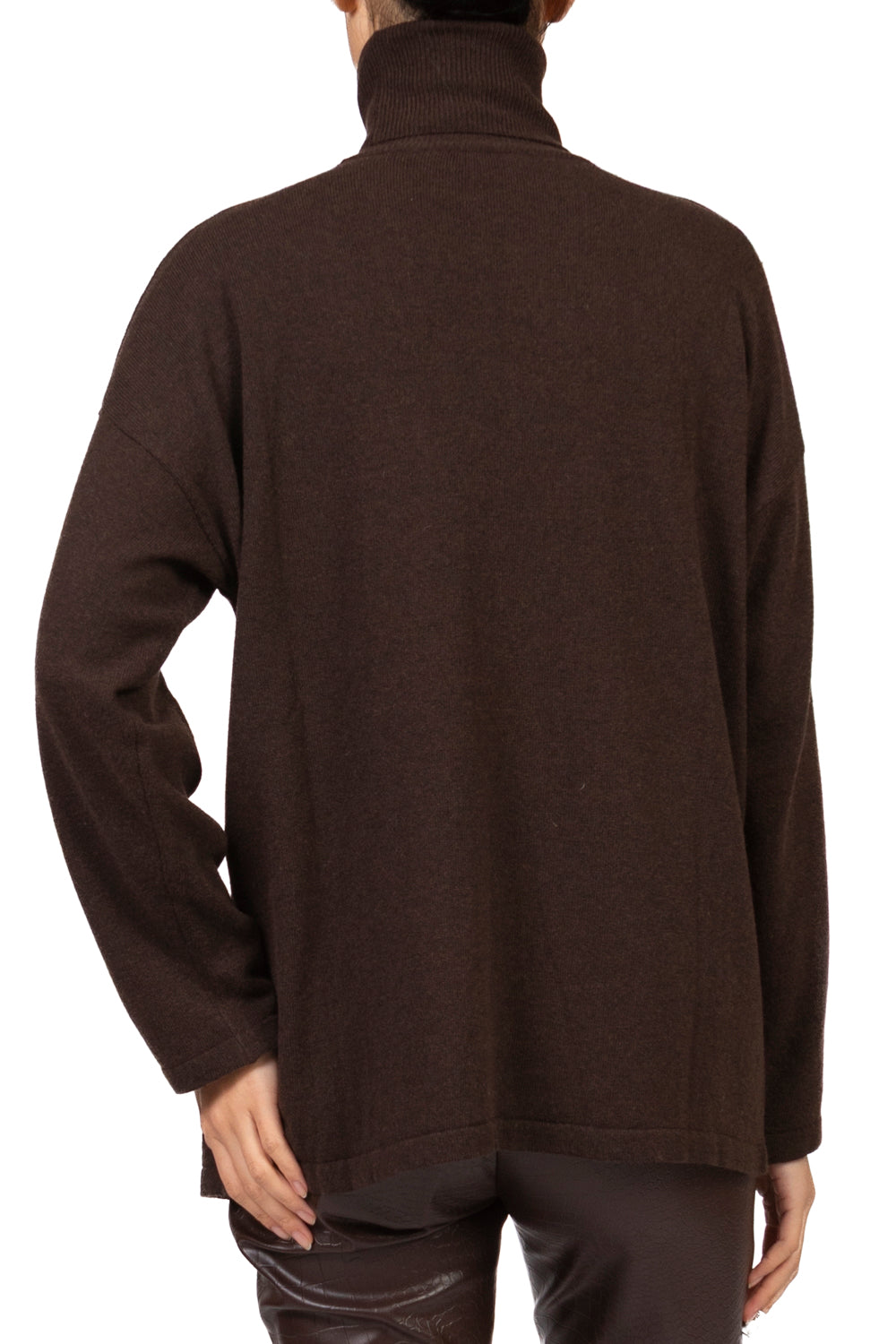 Kontatto - Maglia collo alto incrociata Art. 3M1939NI