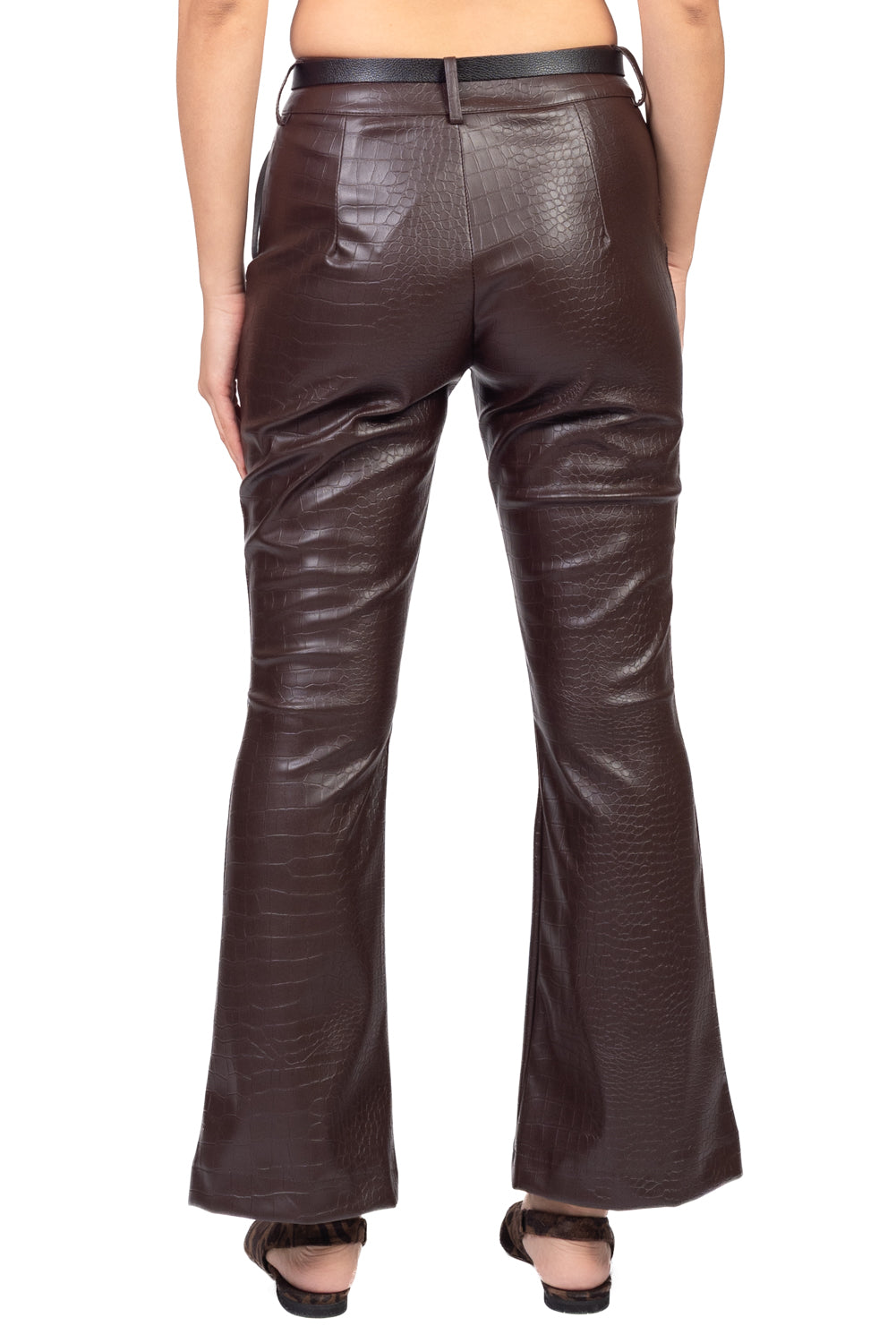 Have One - Pantalone trombetta ecopelle cocco Art. PVS-R345