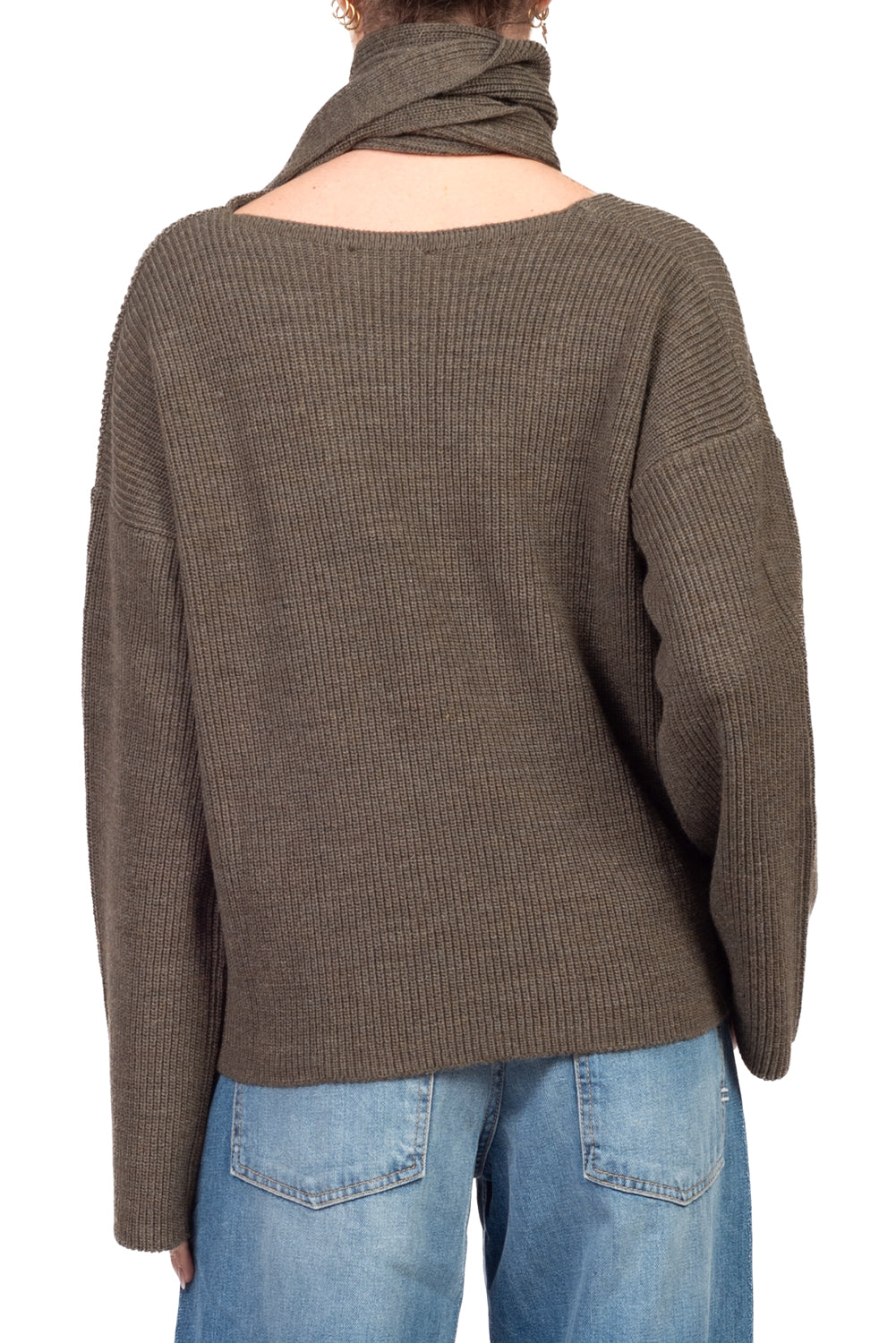 Kontatto - Maglia con sciarpa  Art. 3M1945NI