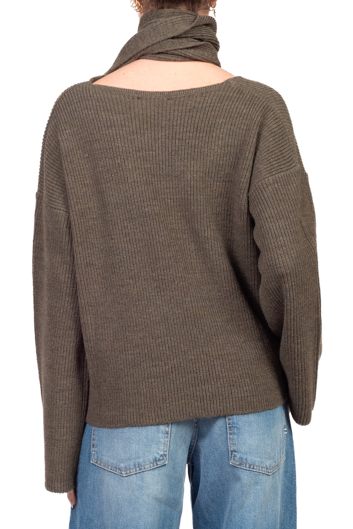 Kontatto - Maglia con sciarpa  Art. 3M1945NI